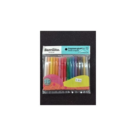 Crayones Girables Barrilito