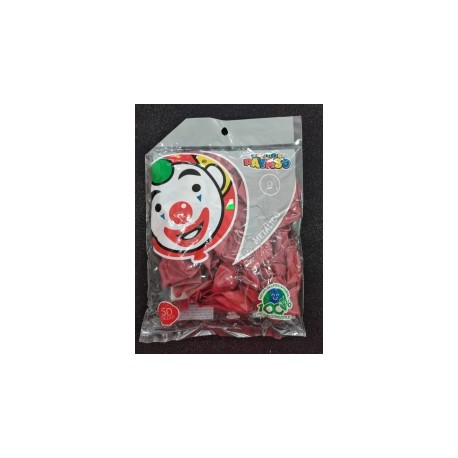 Globo Payaso 9 Color Rojo