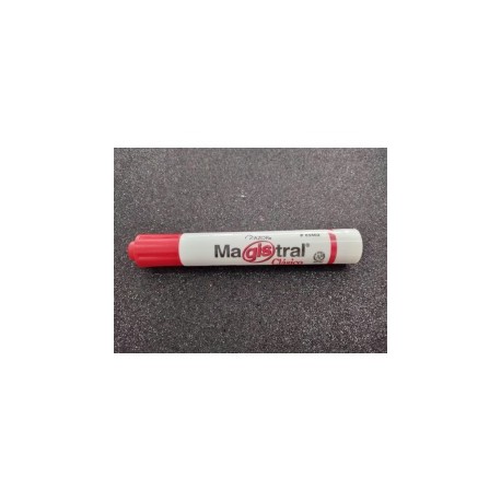 Marcador Magistal Clasico Rojo
